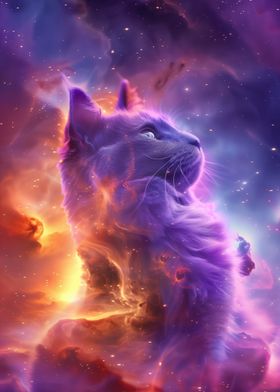 Cosmic Nebulae Kitten
