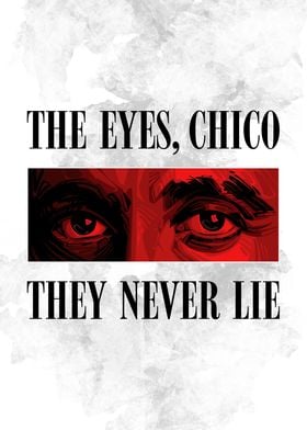 The Eyes Never Lie White