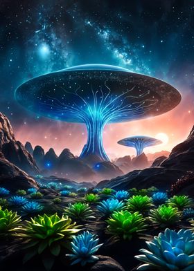 Alien Planet Artwork