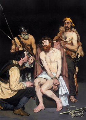 Jesus Mocked by Soldiers