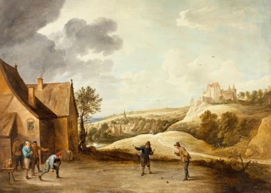 Landscape with Peasants 