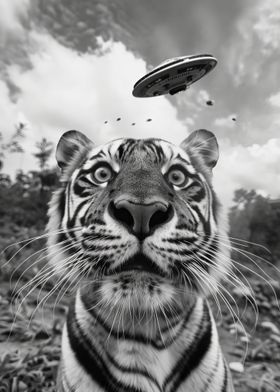 UFO Alien Tiger