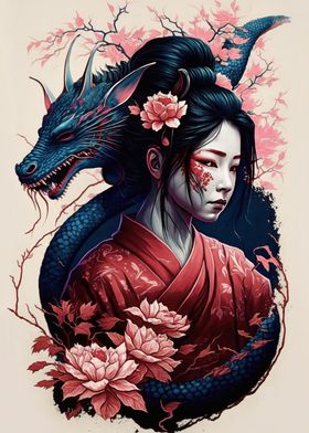 Geisha Dragon 