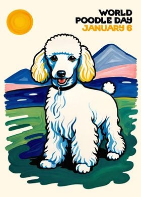 World Poodle Day Poster