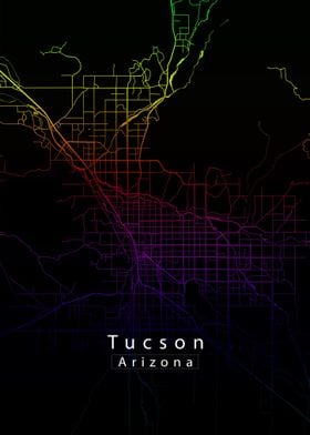 Tucson Arizona Map