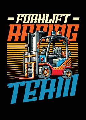 Forklift Racing Warehouse