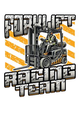 Forklift Racing Warehouse