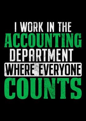 I Work In The Accounting