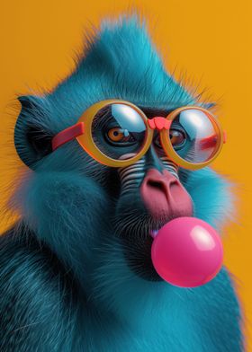 Mandrill bubblegum