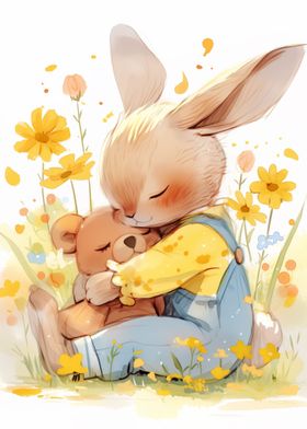 Rabbit Teddy Bear Nursery