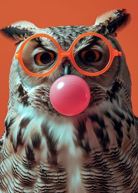 Owl bubblegum