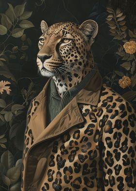 Cheetah in Jacket