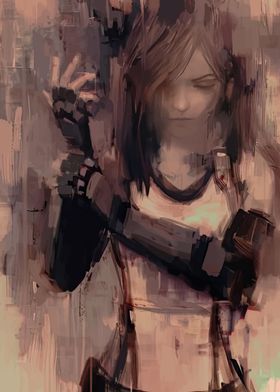 Final Fantasy Game Tifa