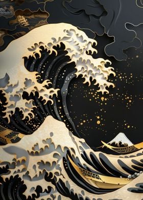 Great Wave Gold