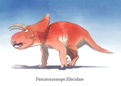 F is for Furcatoceratops