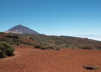 Volcanic Landscape View