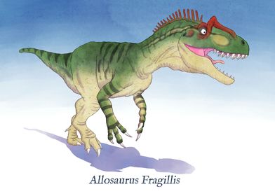 A is for Allosaurus