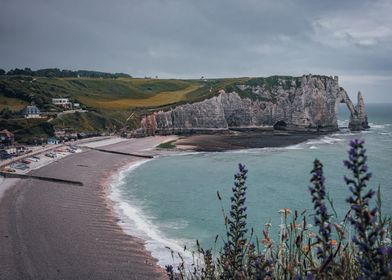 Etretat Cliffs in France