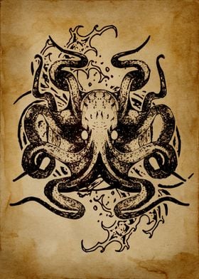 The Kraken Illustration