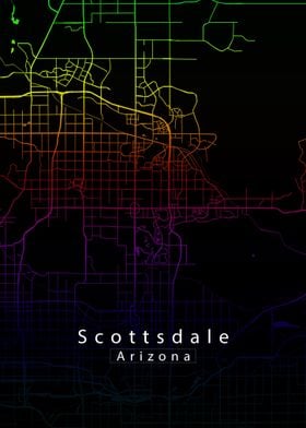 Scottsdale Arizona Map