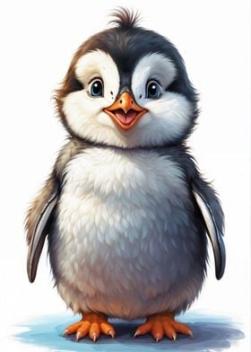 Happy Little Penguin