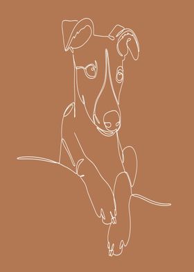  Greyhound Line Art