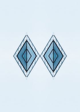 Symmetrical Diamonds 21