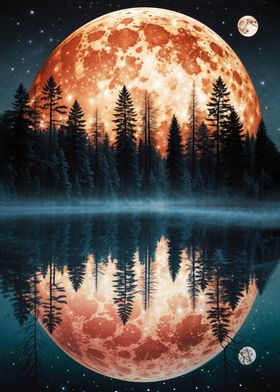 Moonlit Reflection