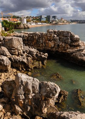 Cascais Coast In Portugal