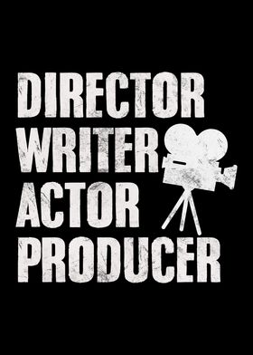 Director Writer Actor