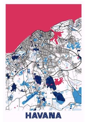 Map of Havana