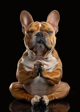 Bulldog Yoga Relax