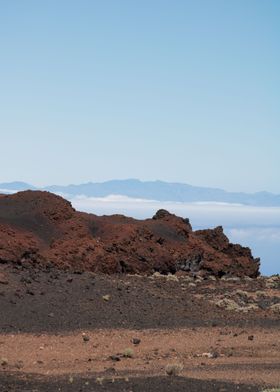 Lava Landscape Horizon