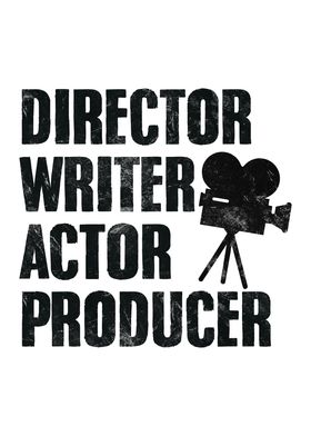 Director Writer Actor