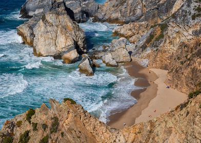 Ursa Beach In Portugal