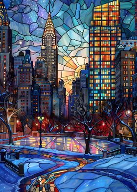 New York Winter Glow