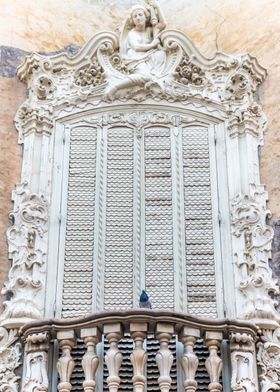 Valencian vintage window