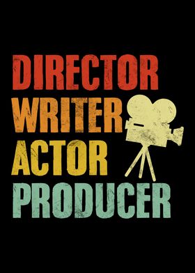 Director Writer Actor