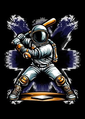 Baseball Astronaut