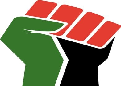 Proud Fist African Black