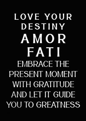 Amor Fati Stoic Motivation