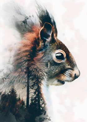 Squirrel Woodland Whisper