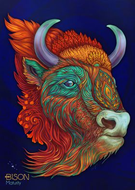 Slavic Bison  Spirit