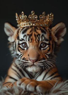 Tiger Pastel Crown