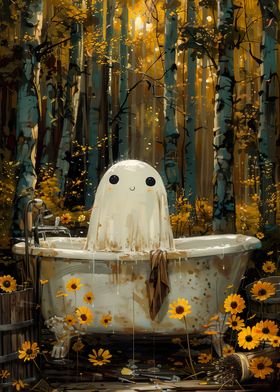 Ghost in Bathtube