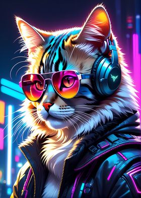 Cat Neon