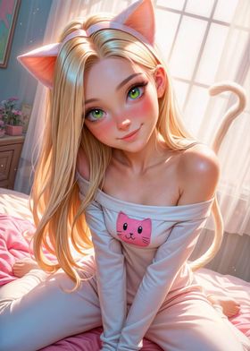 Cute Cat Girl