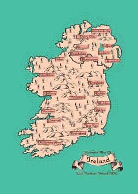 Map Of Ireland