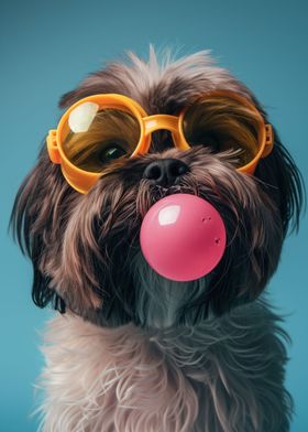 Shih Tzu bubblegum