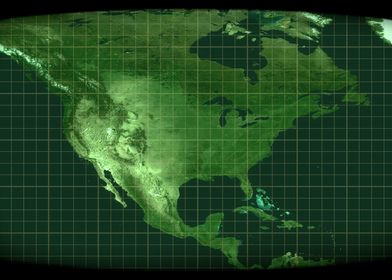 Map analysis world zoom ou